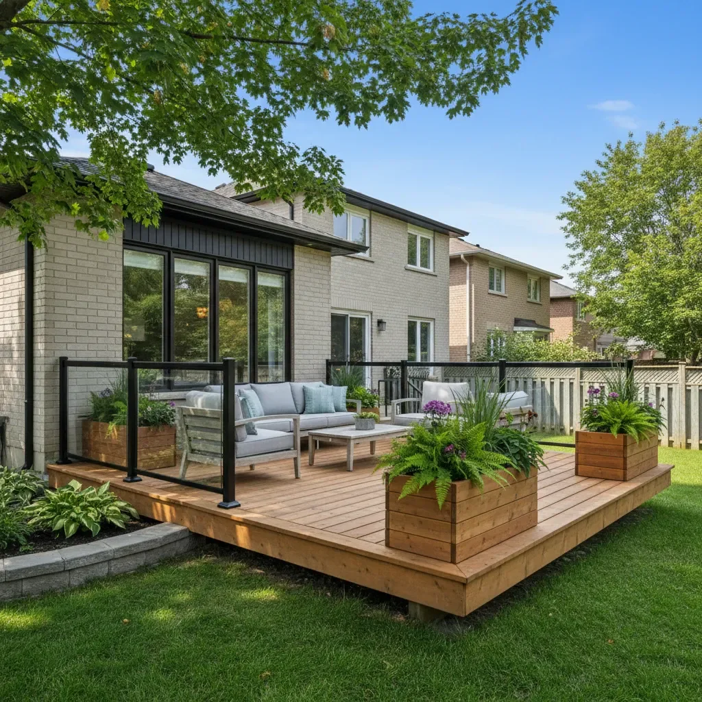 Professional Deck builder by Signature Landscaping Oshawa in Oshawa